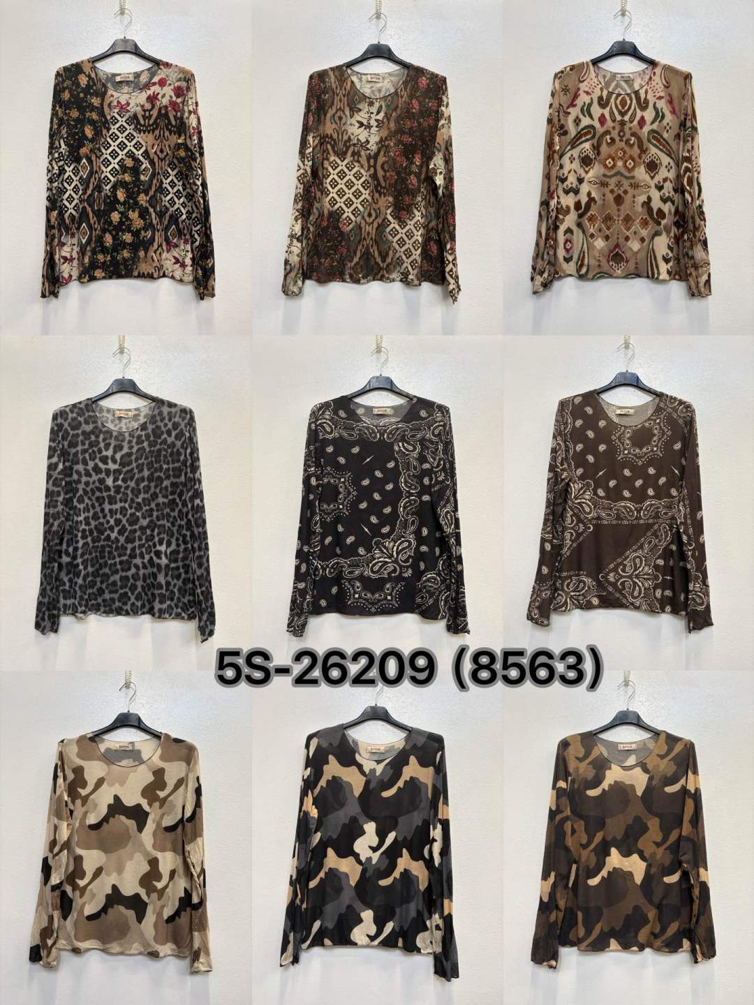 Langärmlige Bluse