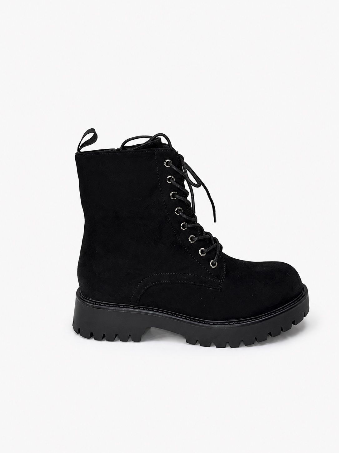 Trekkingsleder-Optik Stiefeletten