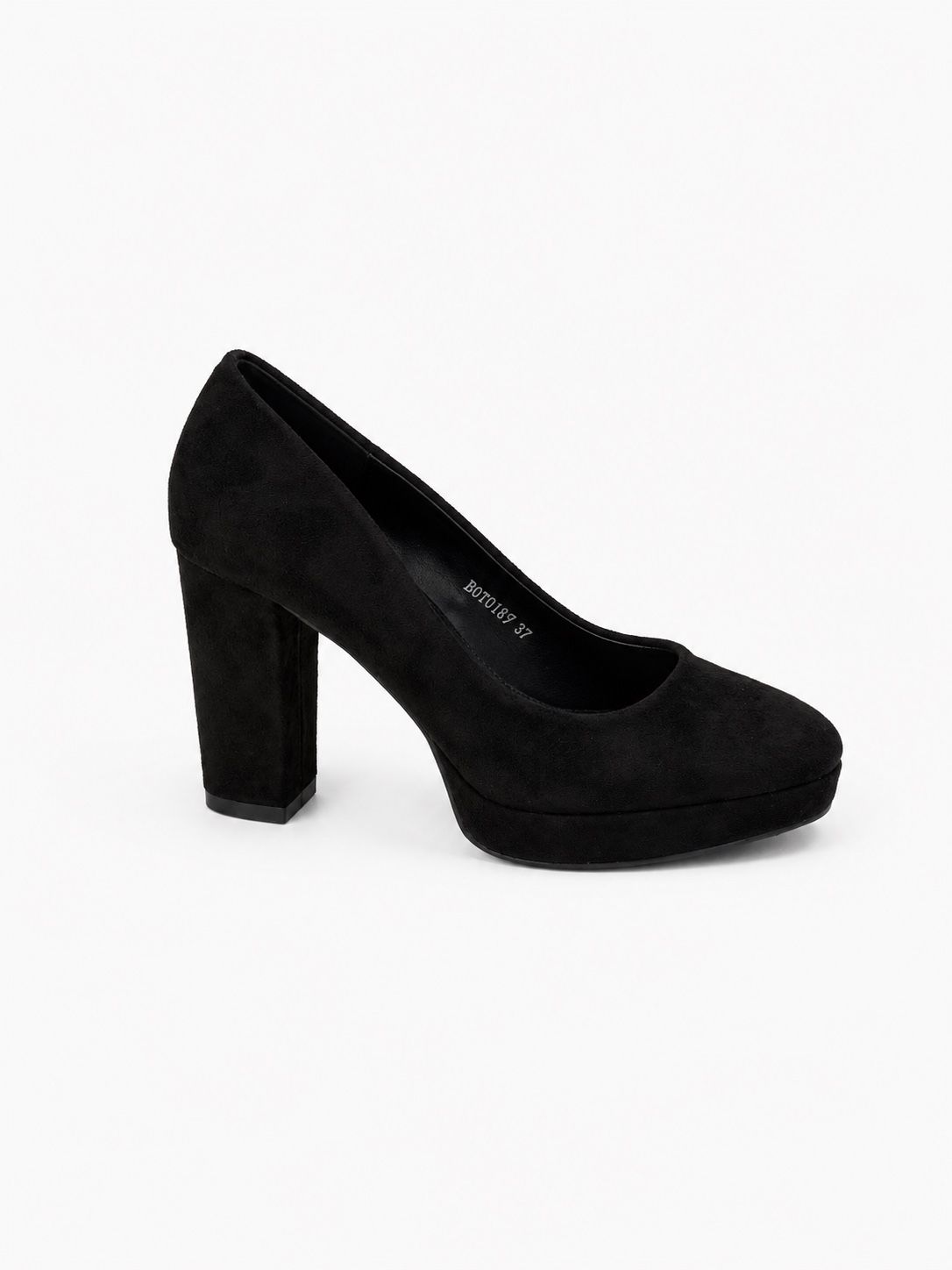 Pumps mit Blockabsatz