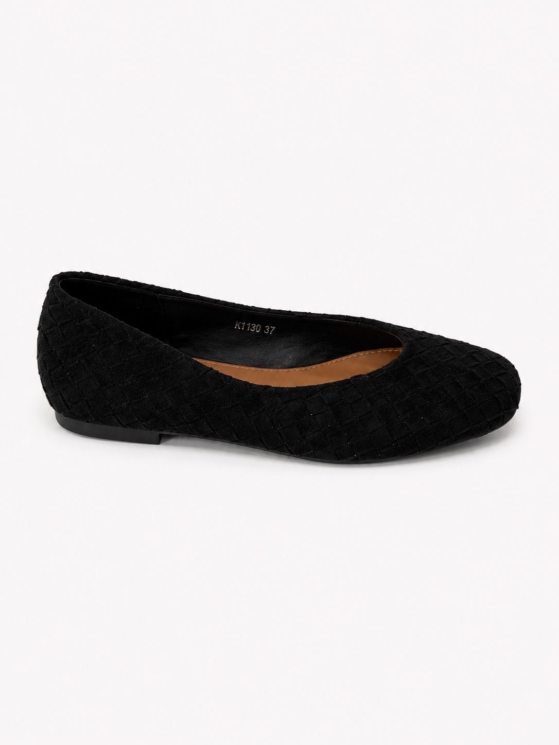 Klassische geflochtene Ballerinas