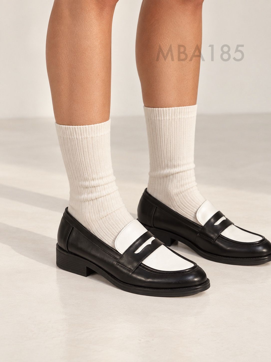 Color‑Block Slipper/Loafer