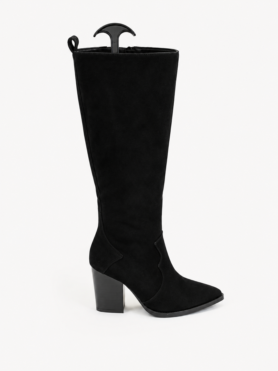 Overknee-Stiefel mit spitzem Zeh
