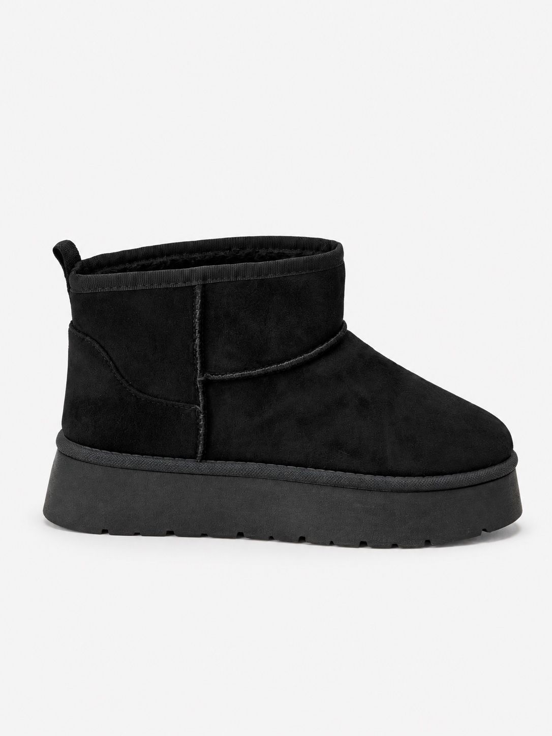 Massive Schneestiefel mit Plateau