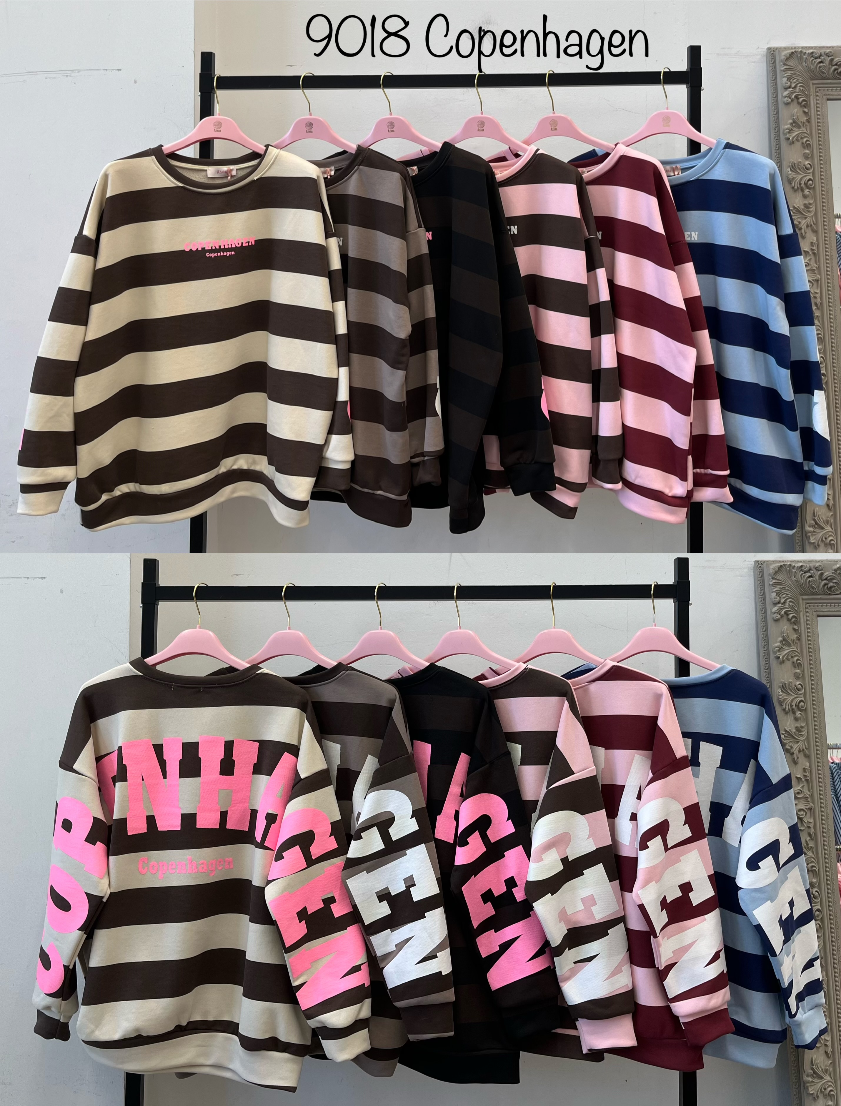 Lässiger Pullover mit Schriftzug