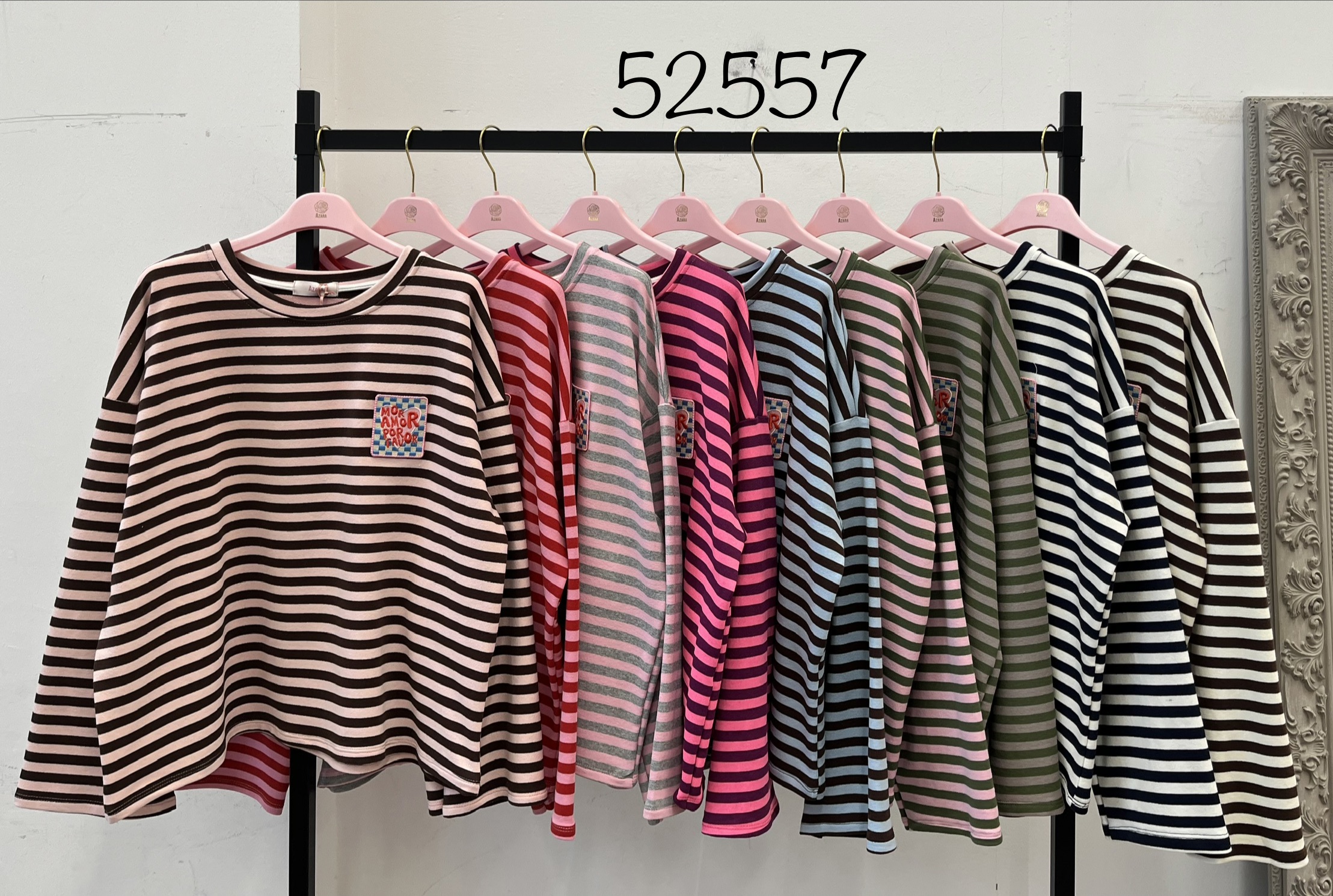 Gestreifte Regular-Bluse