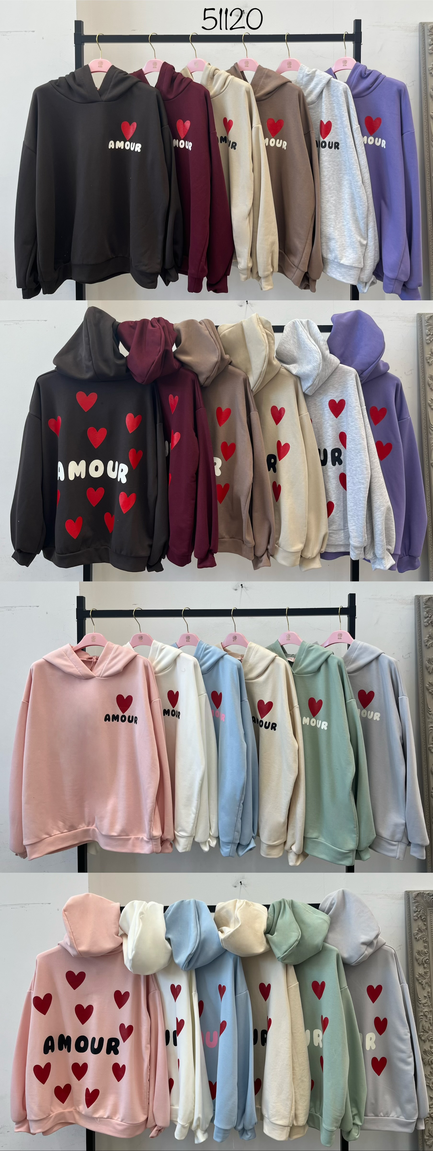 Oversize Kapuzenpullover