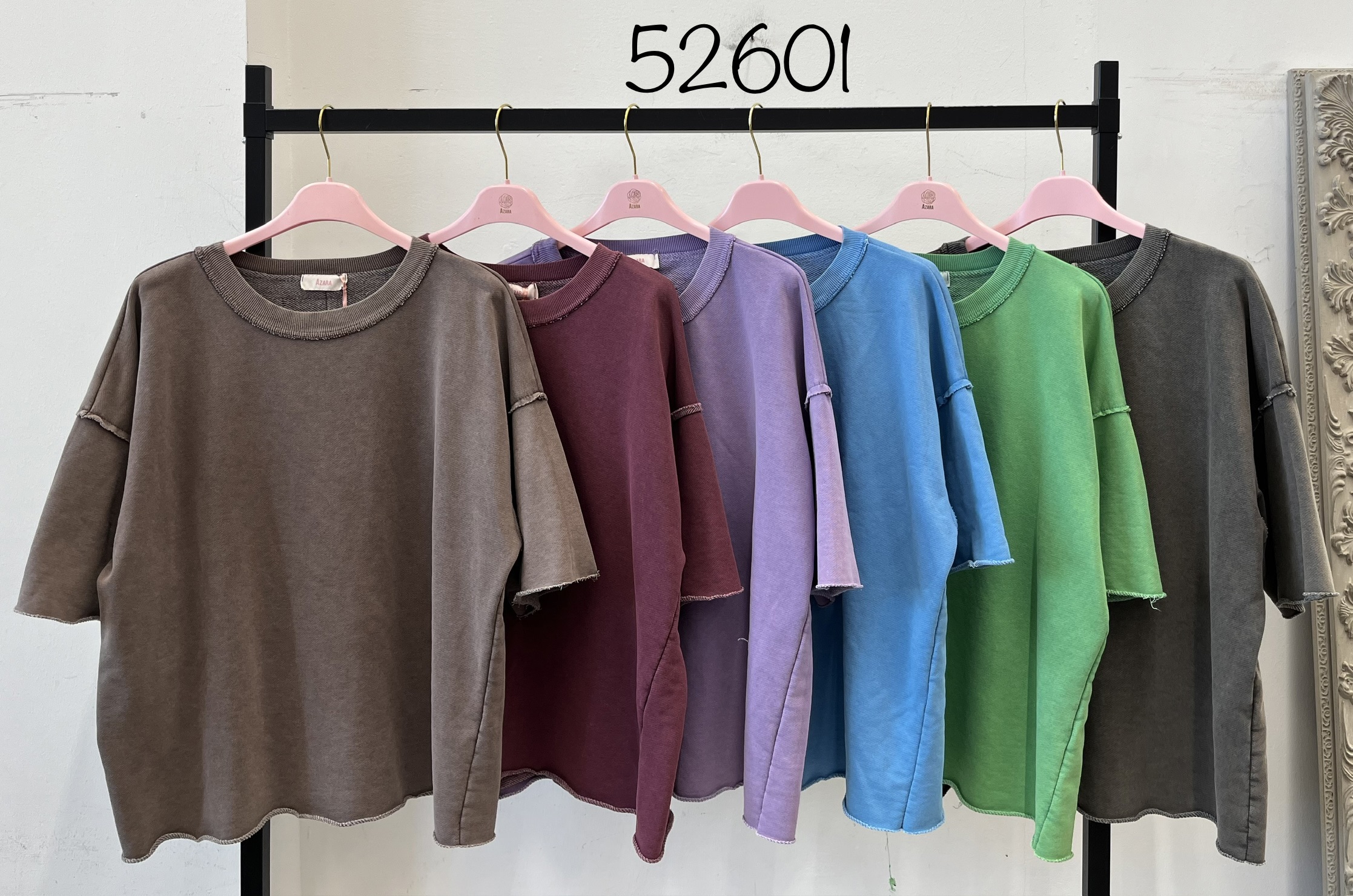 Oversize‑T‑Shirt mit Ellbogenärmel