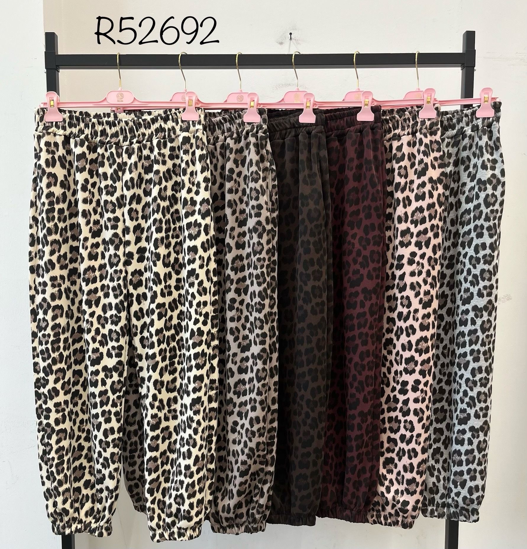 Jogginghose mit Animal-Print