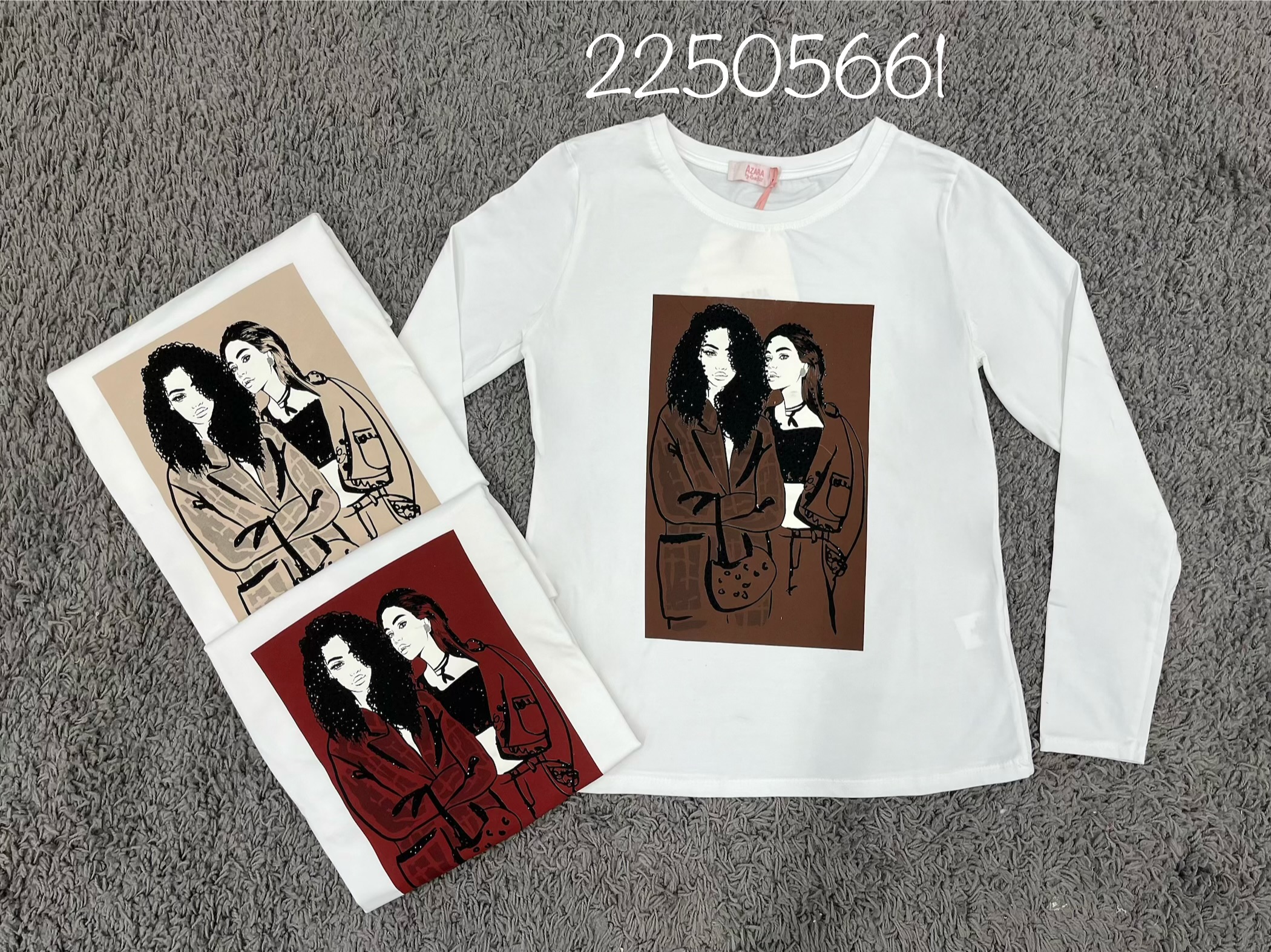 Regular T‑Shirt mit Print