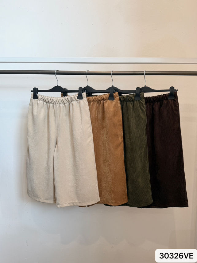 Culotte-Hose mit Gummizug