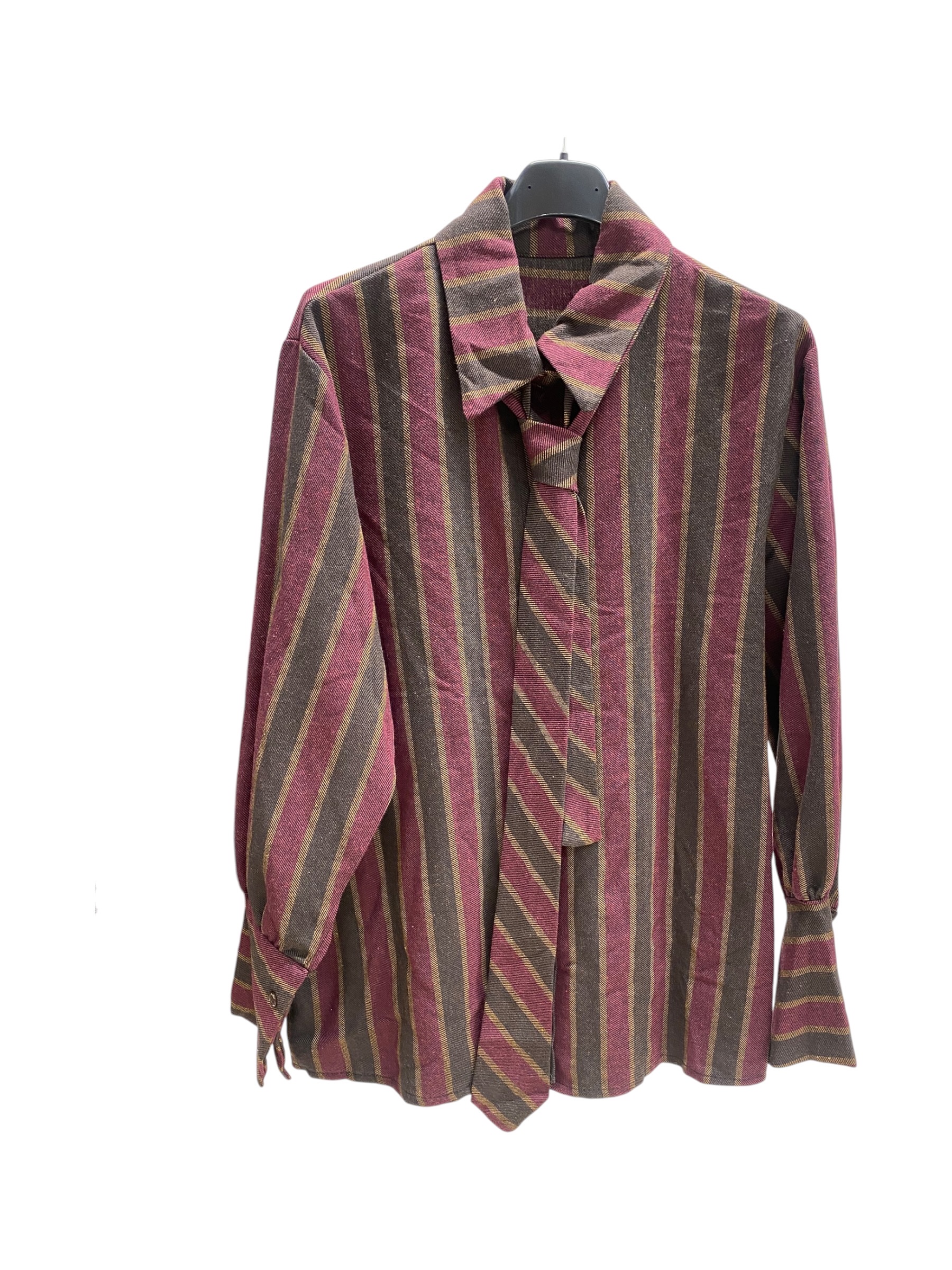 Schlichte Hemdbluse mit Kragen