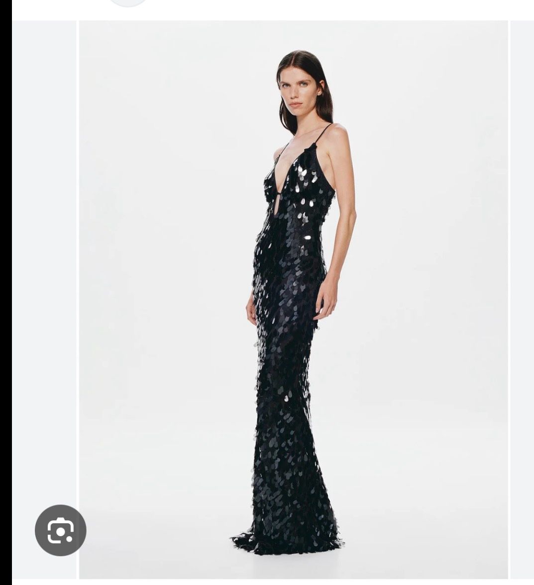 Maxi Meerjungfrauenkleid mit Pailletten