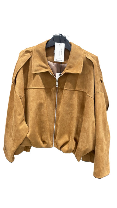 Oversize-Jacke mit Kragen