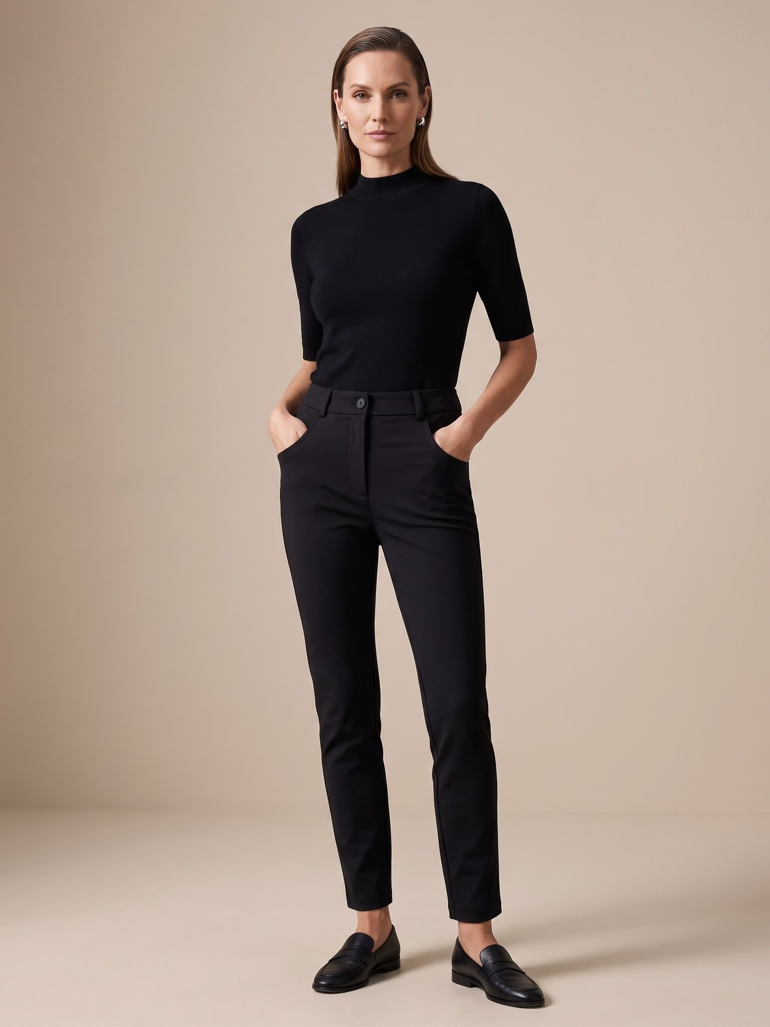 Zigarrenhose mit Taschen