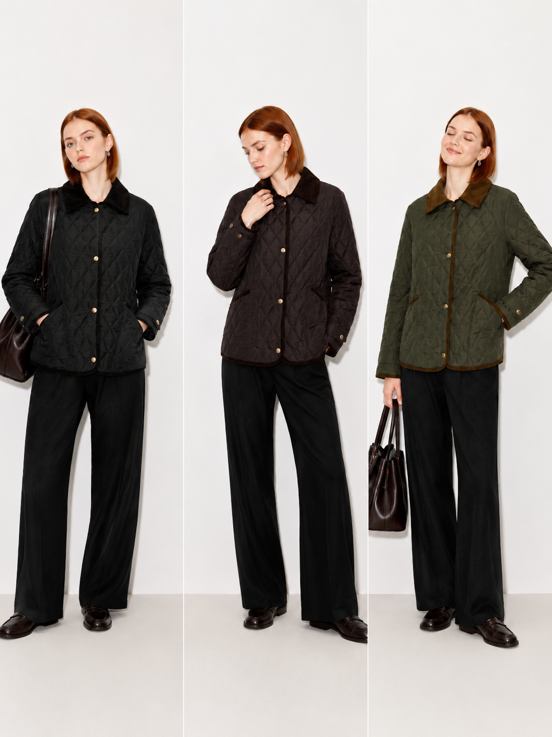 Steppjacke im Schneiderstil