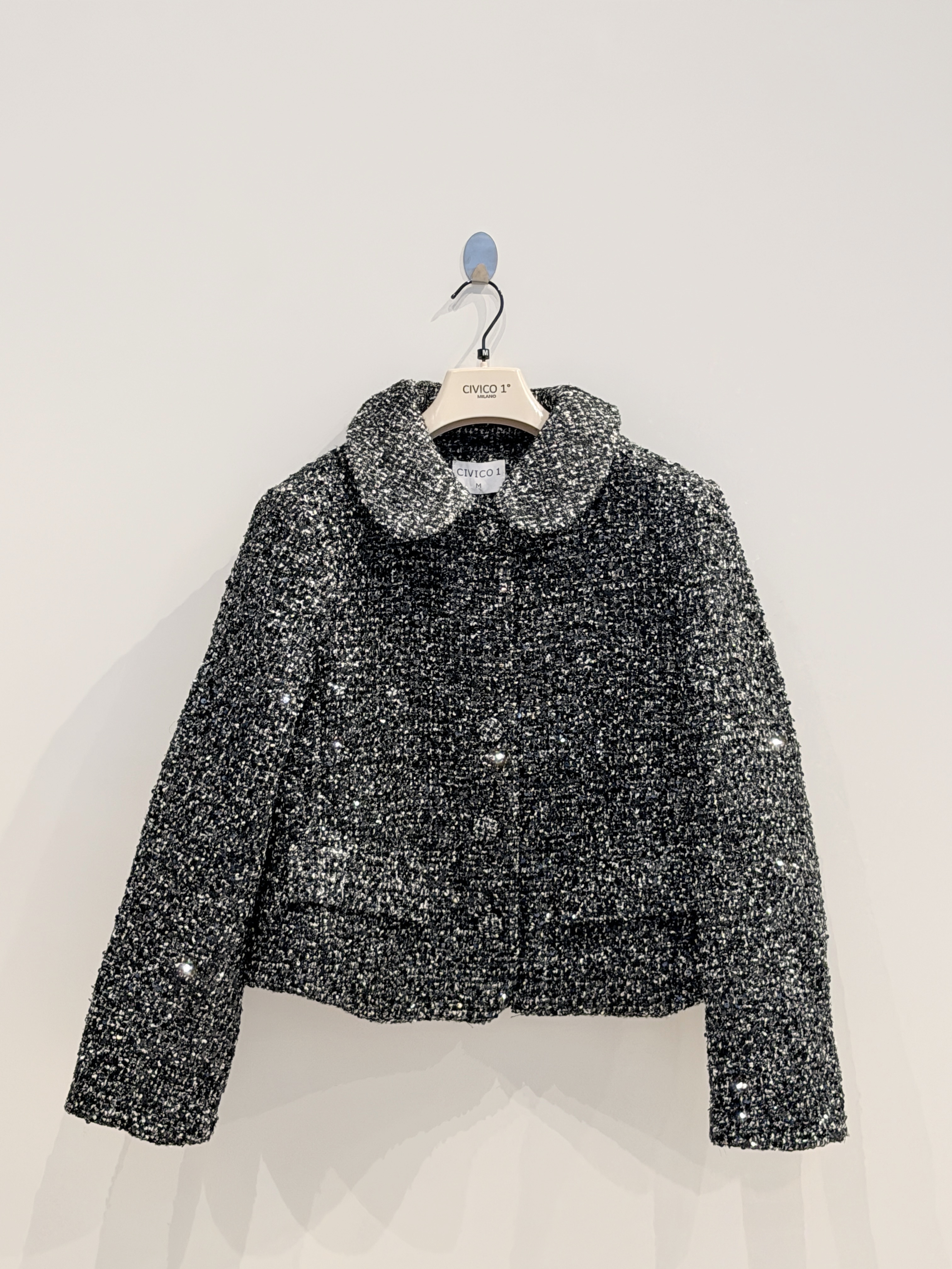 Kurze Jacke mit Kragen