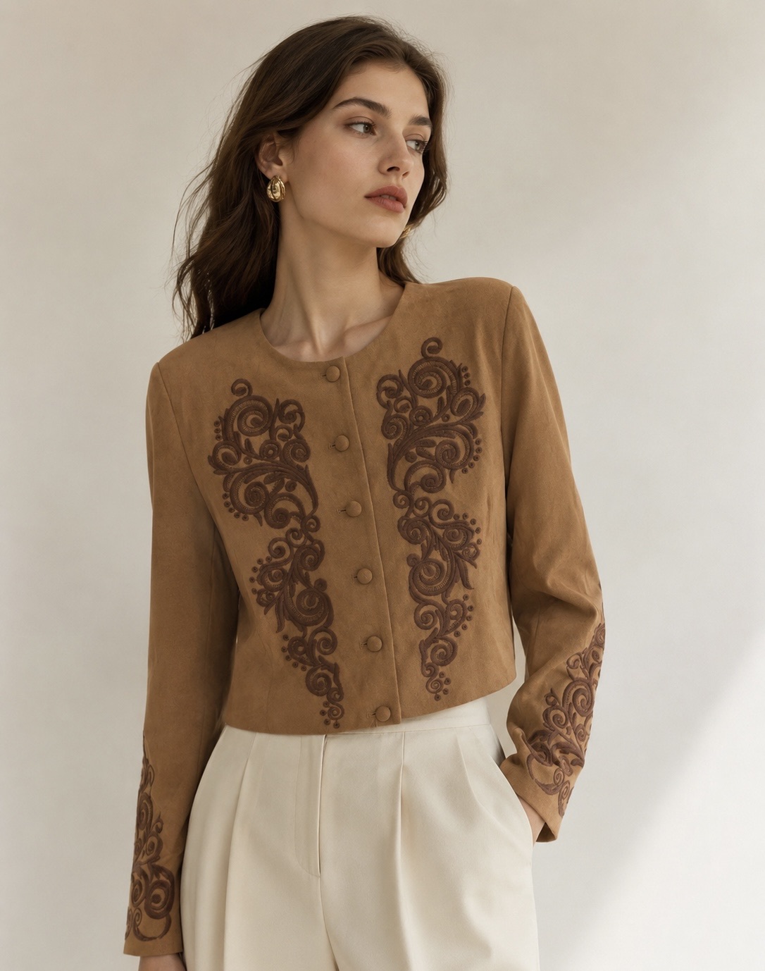 Kurz geschnittener Blazer