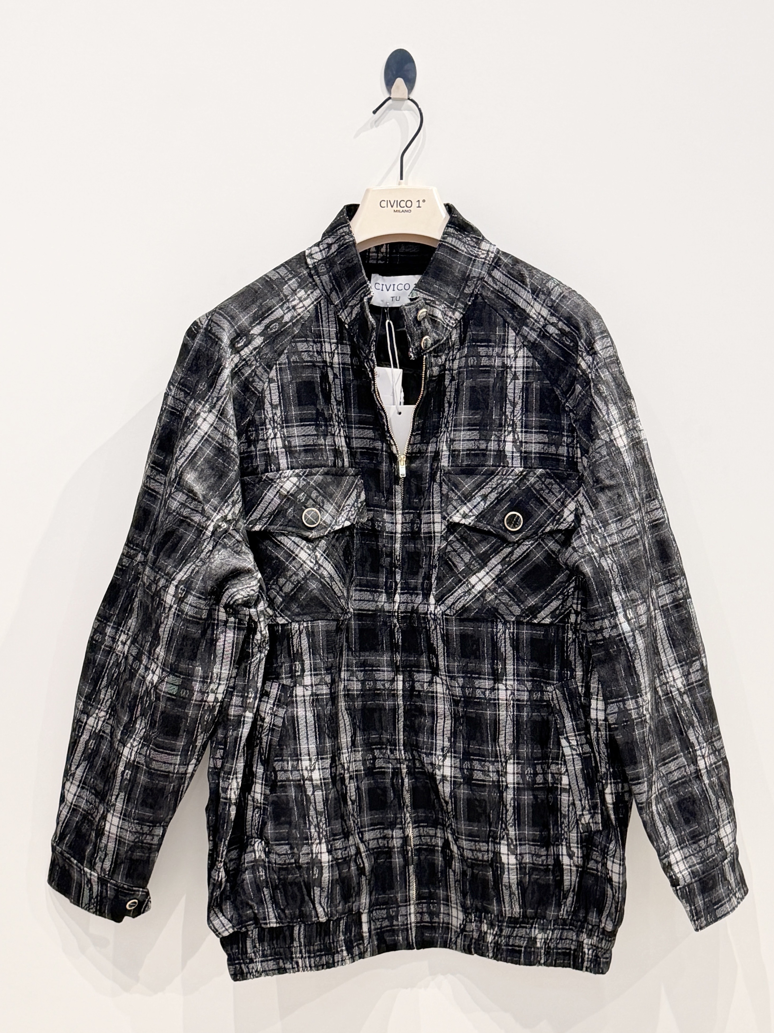 Kariertes Hemdjacke