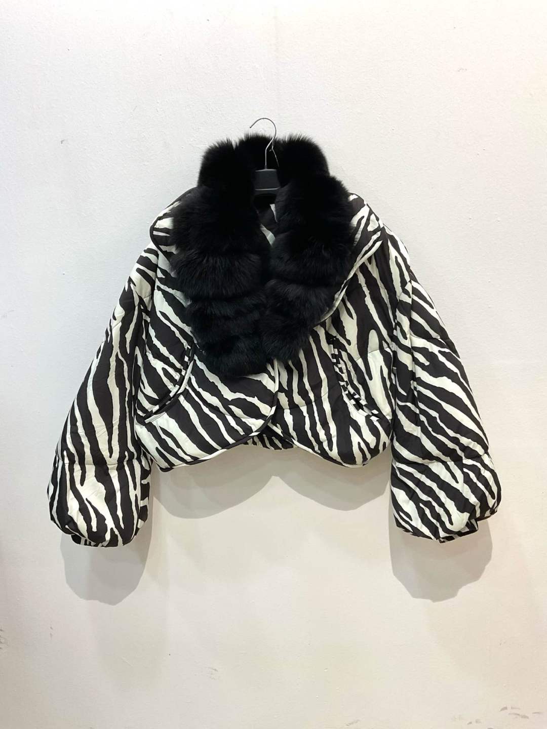 Oversize-Jacke mit rechteckiger Silhouette