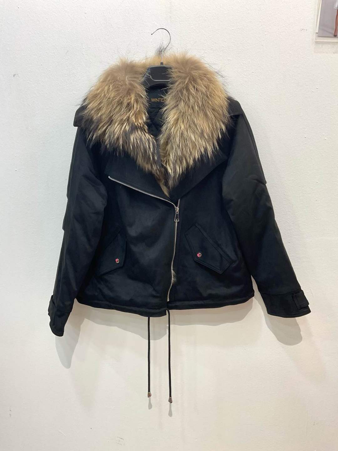 Lockerer Blouson mit Kragen