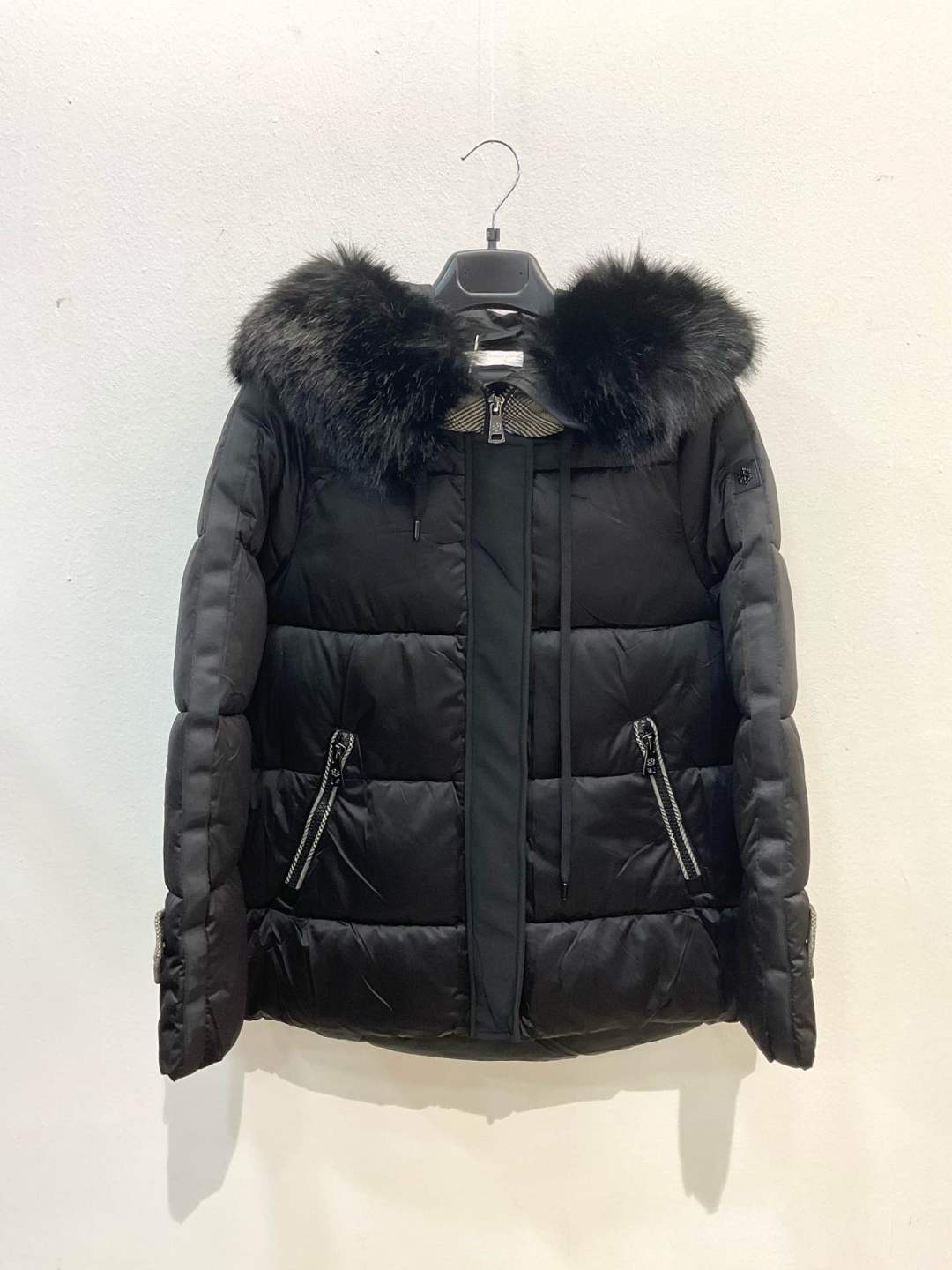 Steppjacke mit Kapuze