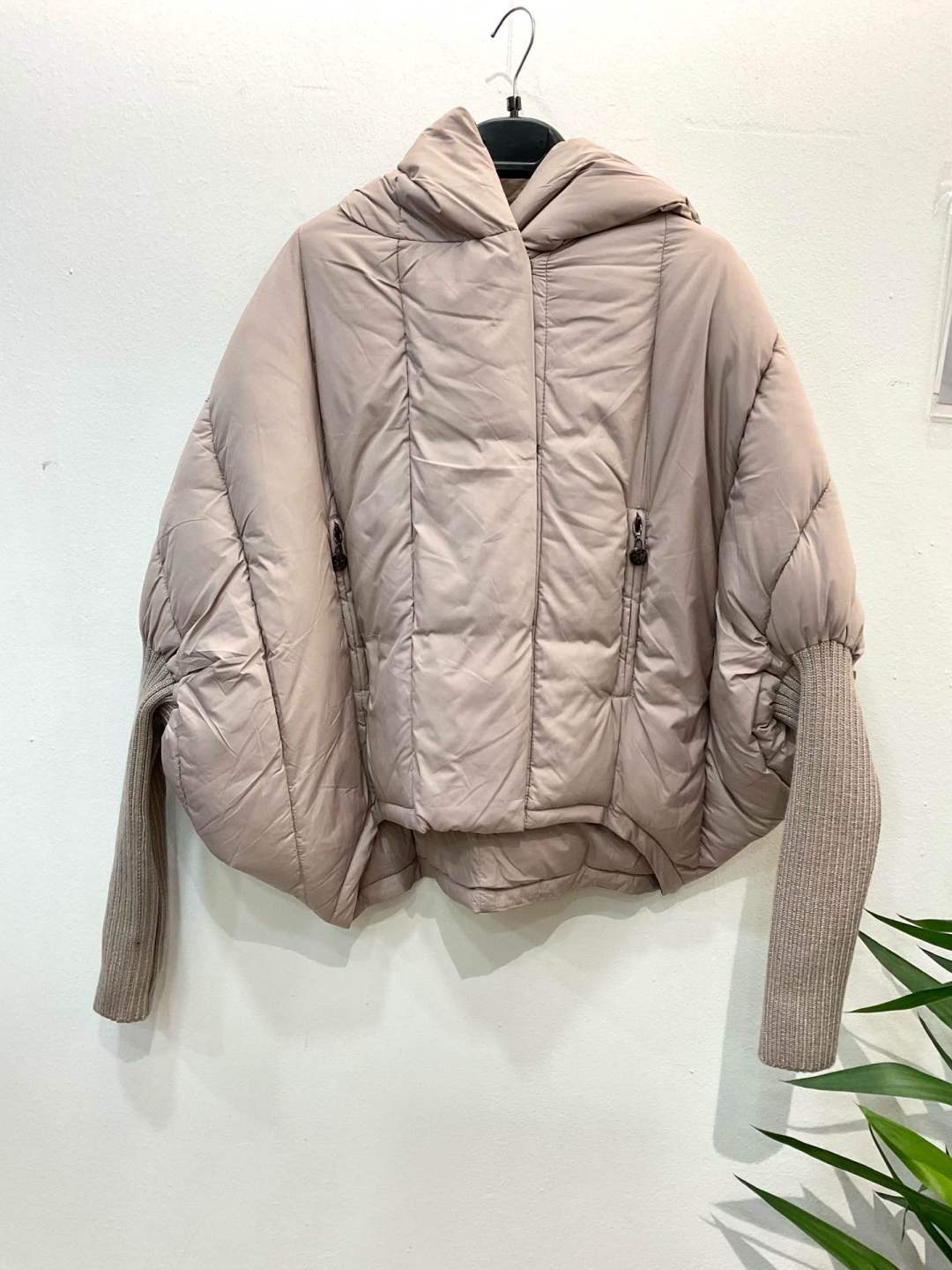 Oversize Jacke mit Kapuze