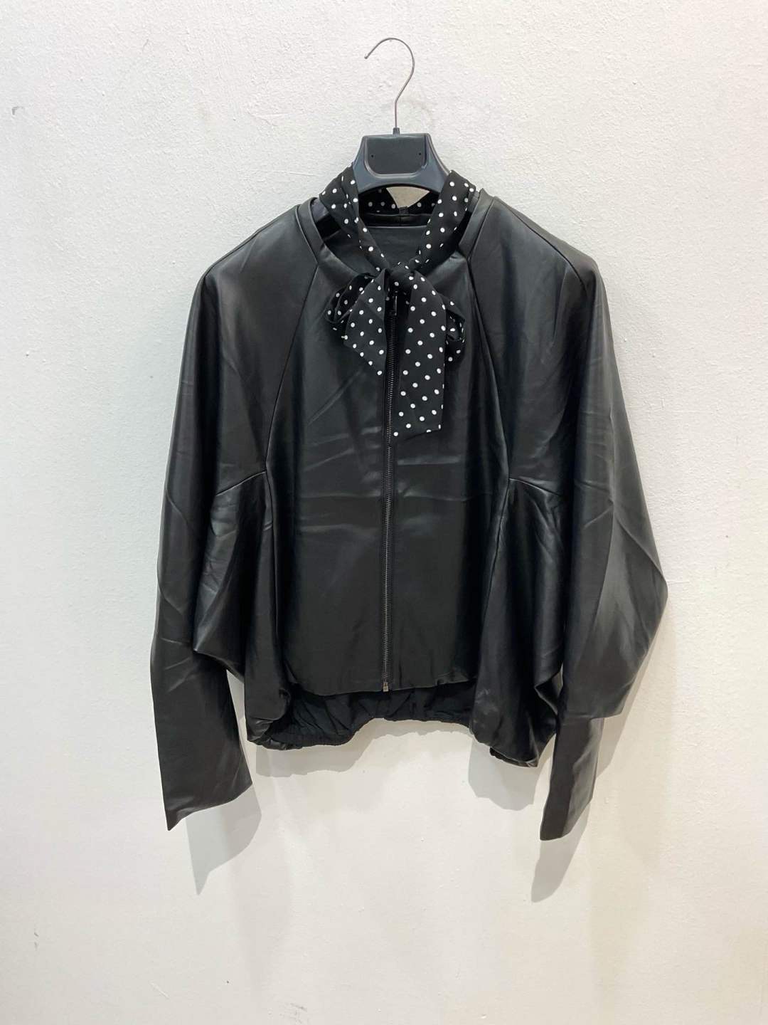 Oversize Jacke mit Stehkragen