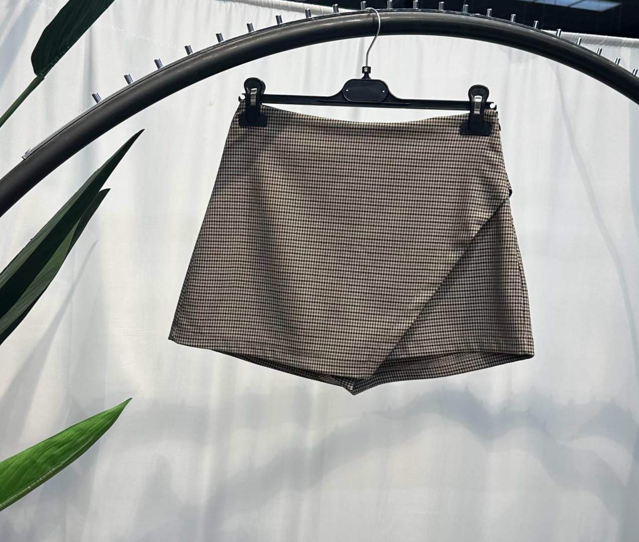 Regular Fit Shorts mit Karomuster