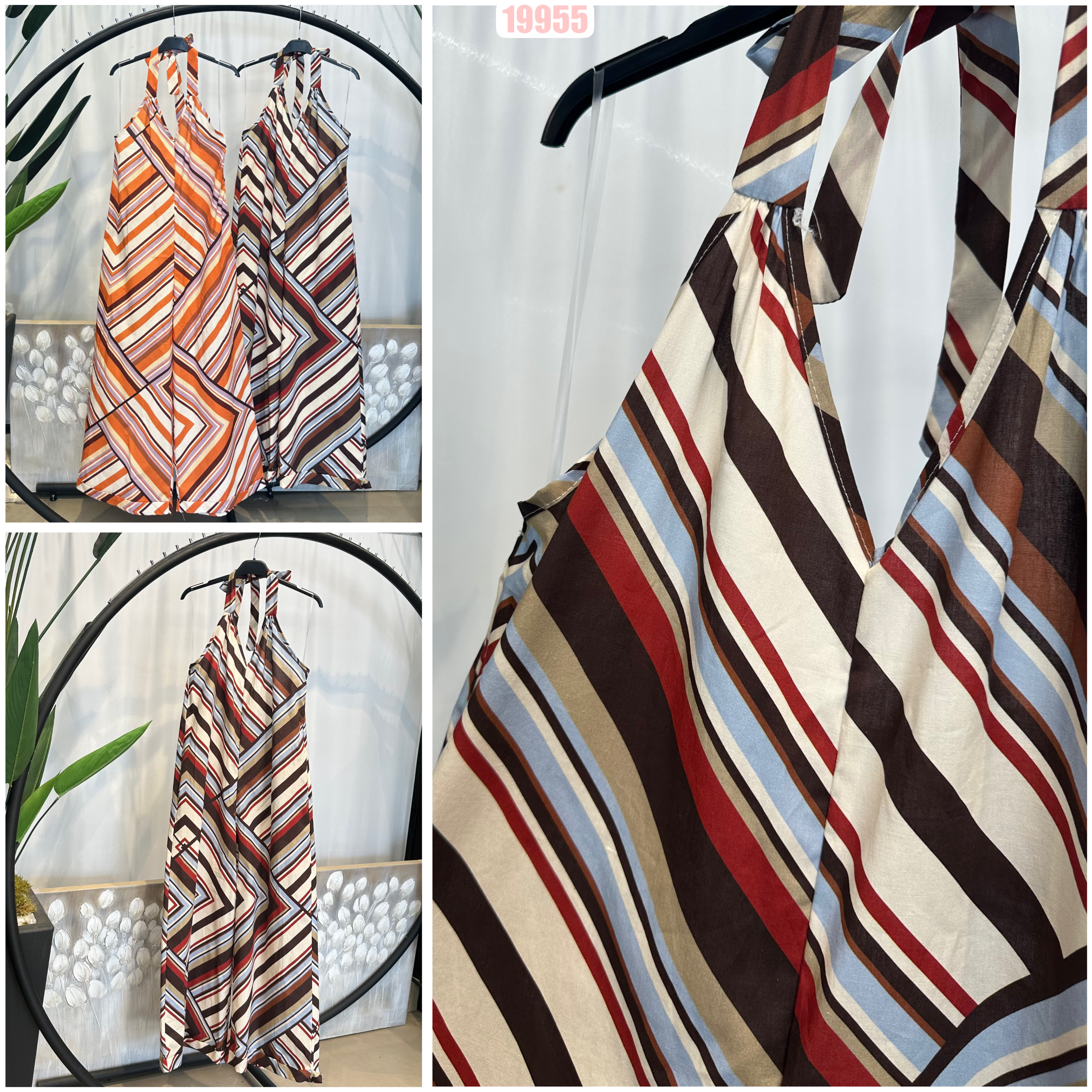Lässiger Halter-Jumpsuit