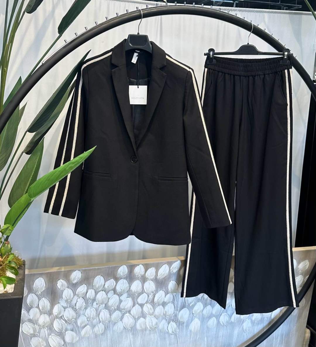 Maßgeschneiderte Jacke bis zur Hüfte