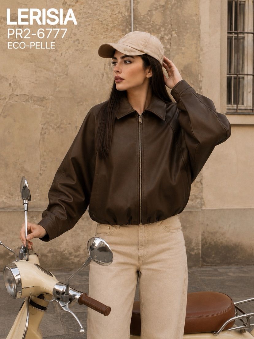 Oversized Jacke mit Kragen
