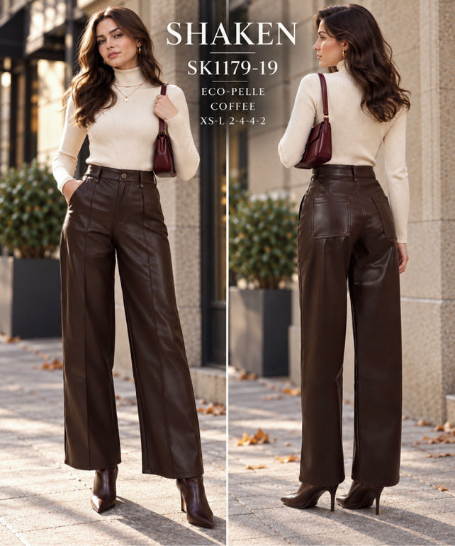 Wide-Leg-Hose mit Taschen