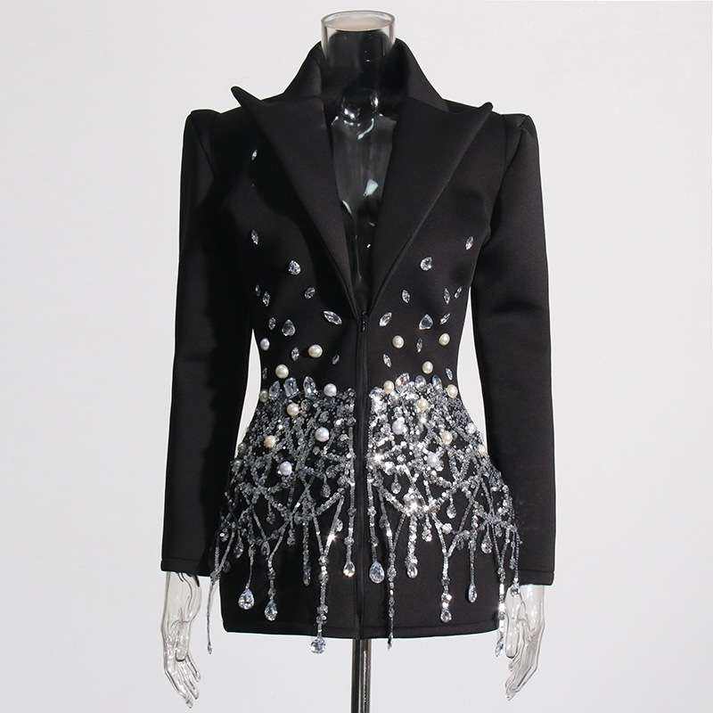 Figurbetonter Longline-Blazer