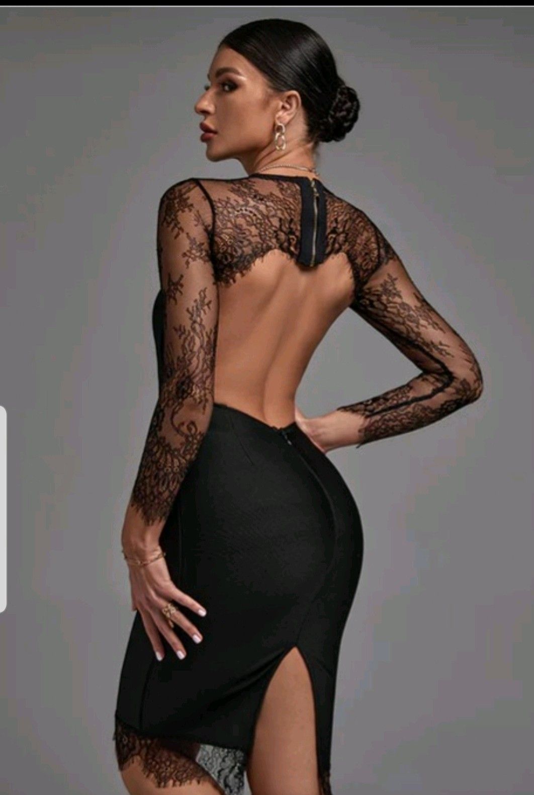 Midi Bleistift-Bodyconkleid