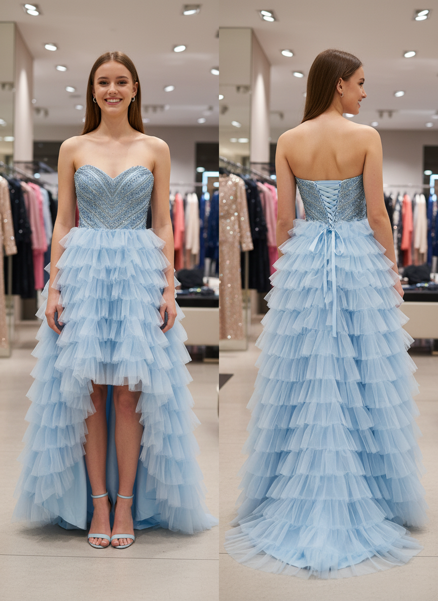 Maxi-Kleid mit Pailletten