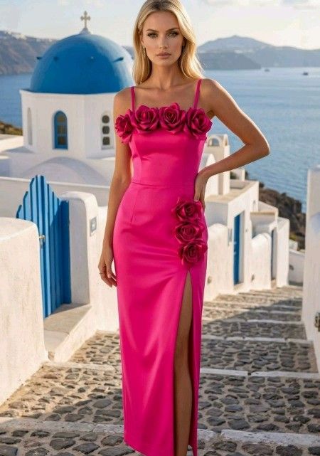 Midi Bleistiftkleid mit Cut-outs