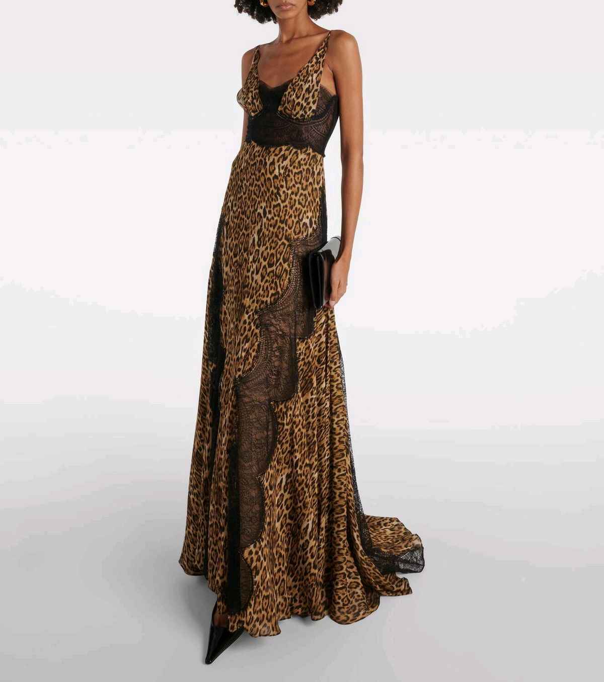 Maxi-Unterkleid mit Spitze