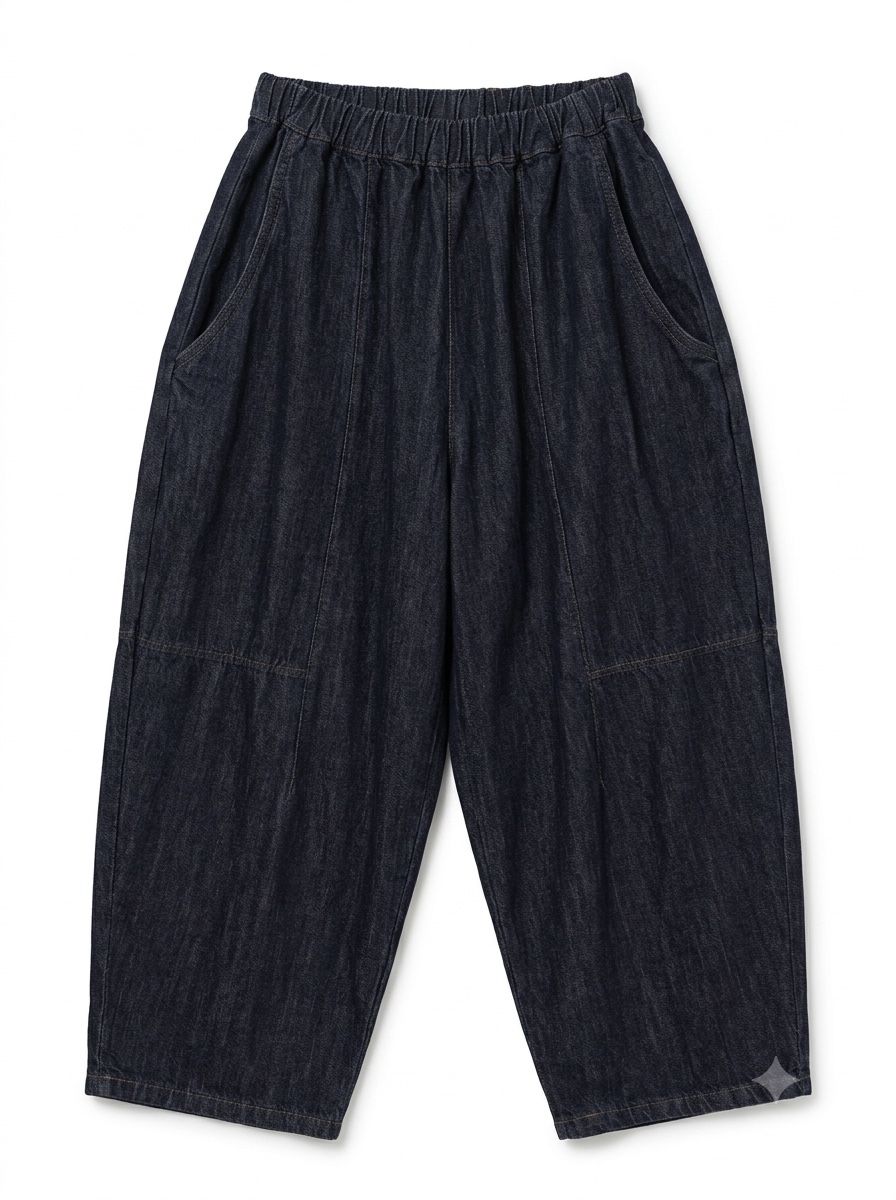 Weite Knöchellange Hose