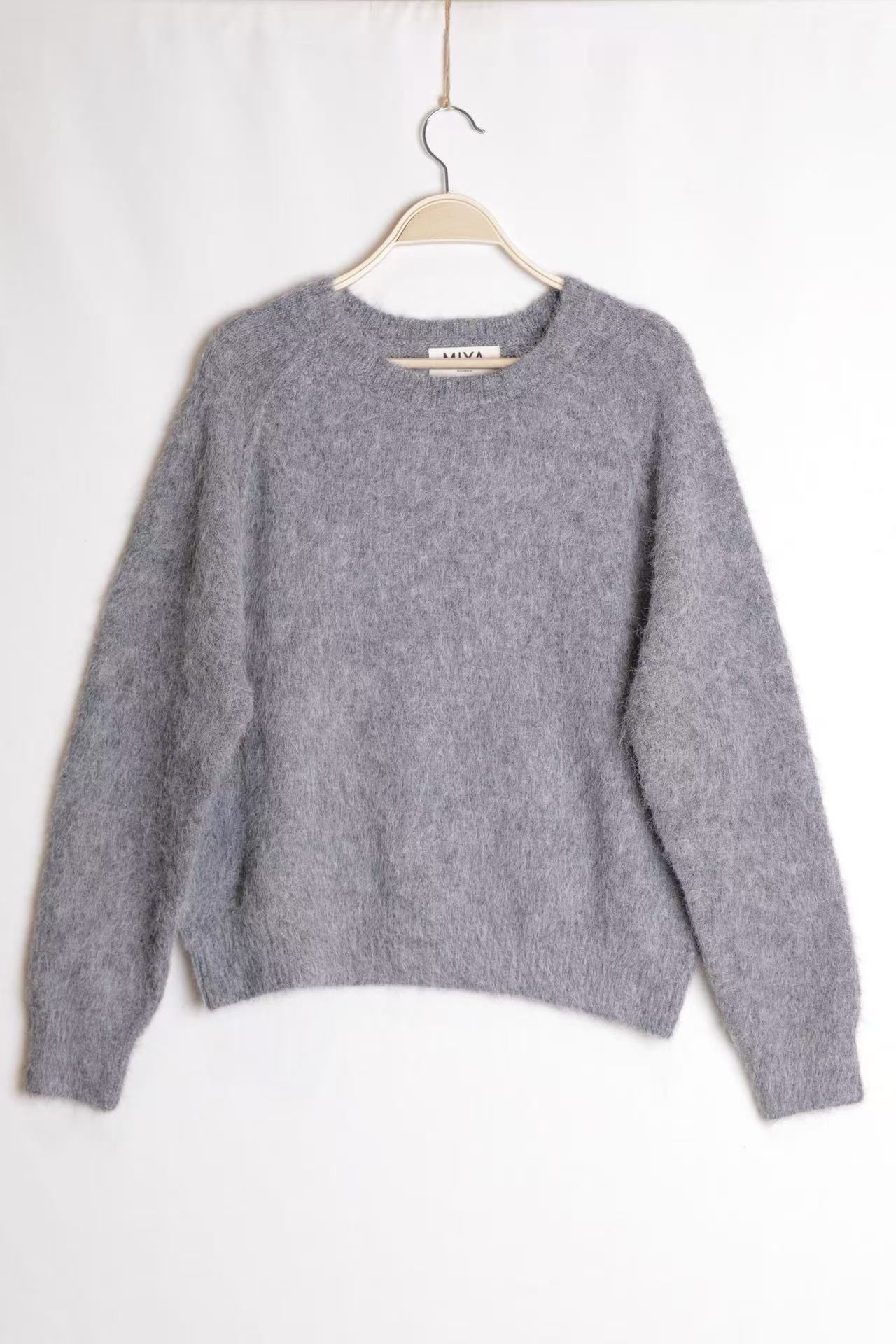 Flauschiger Raglanpullover