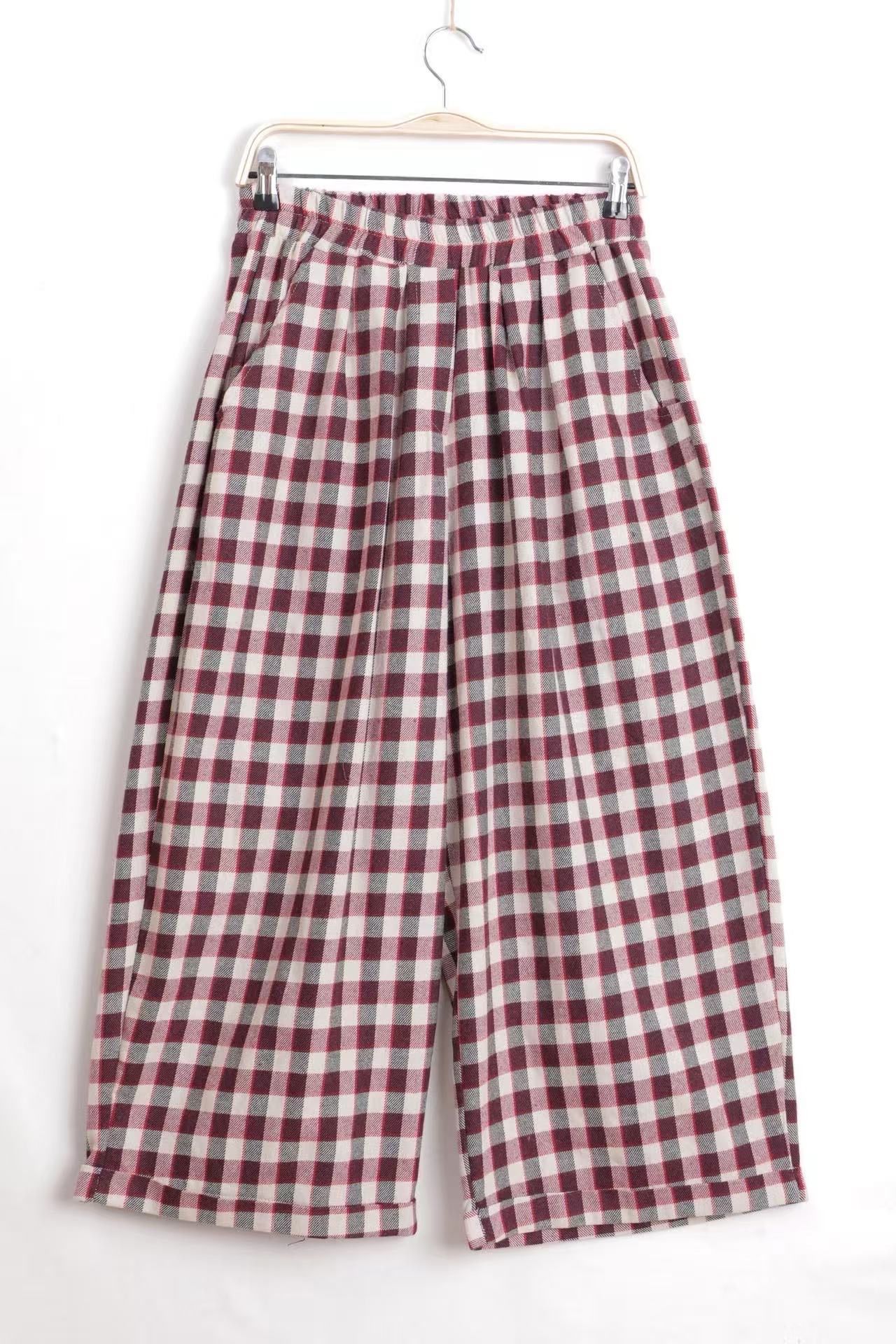 Culotte-Hose mit Gummibund