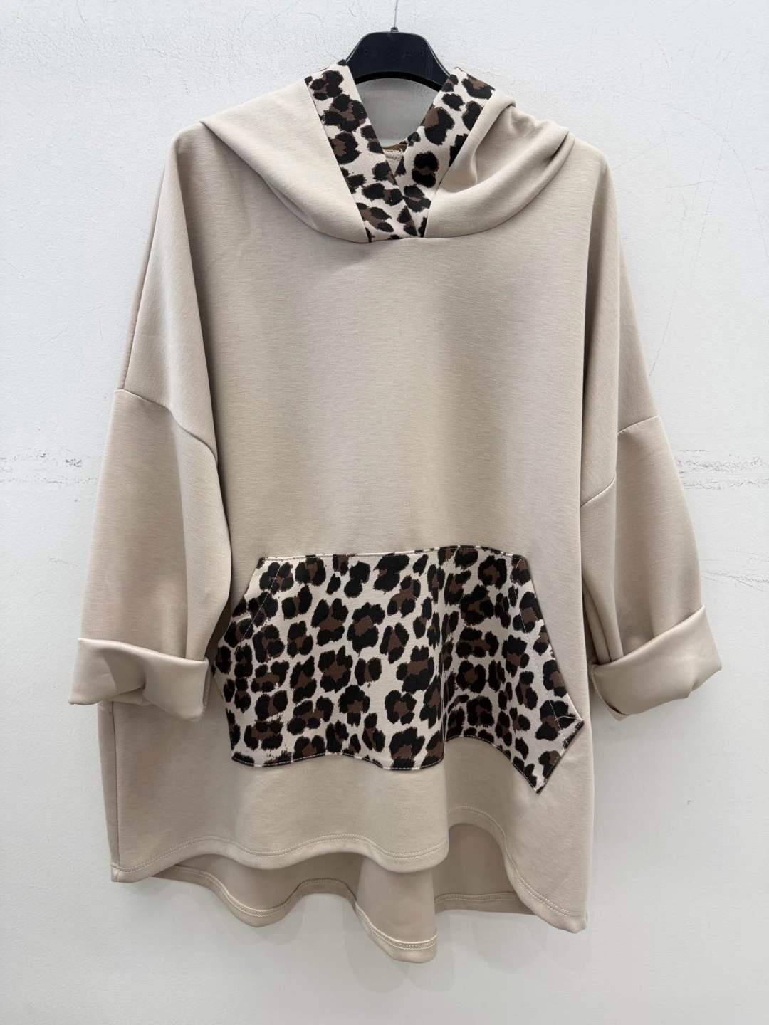 Oversize-Sweatshirt mit Kapuze
