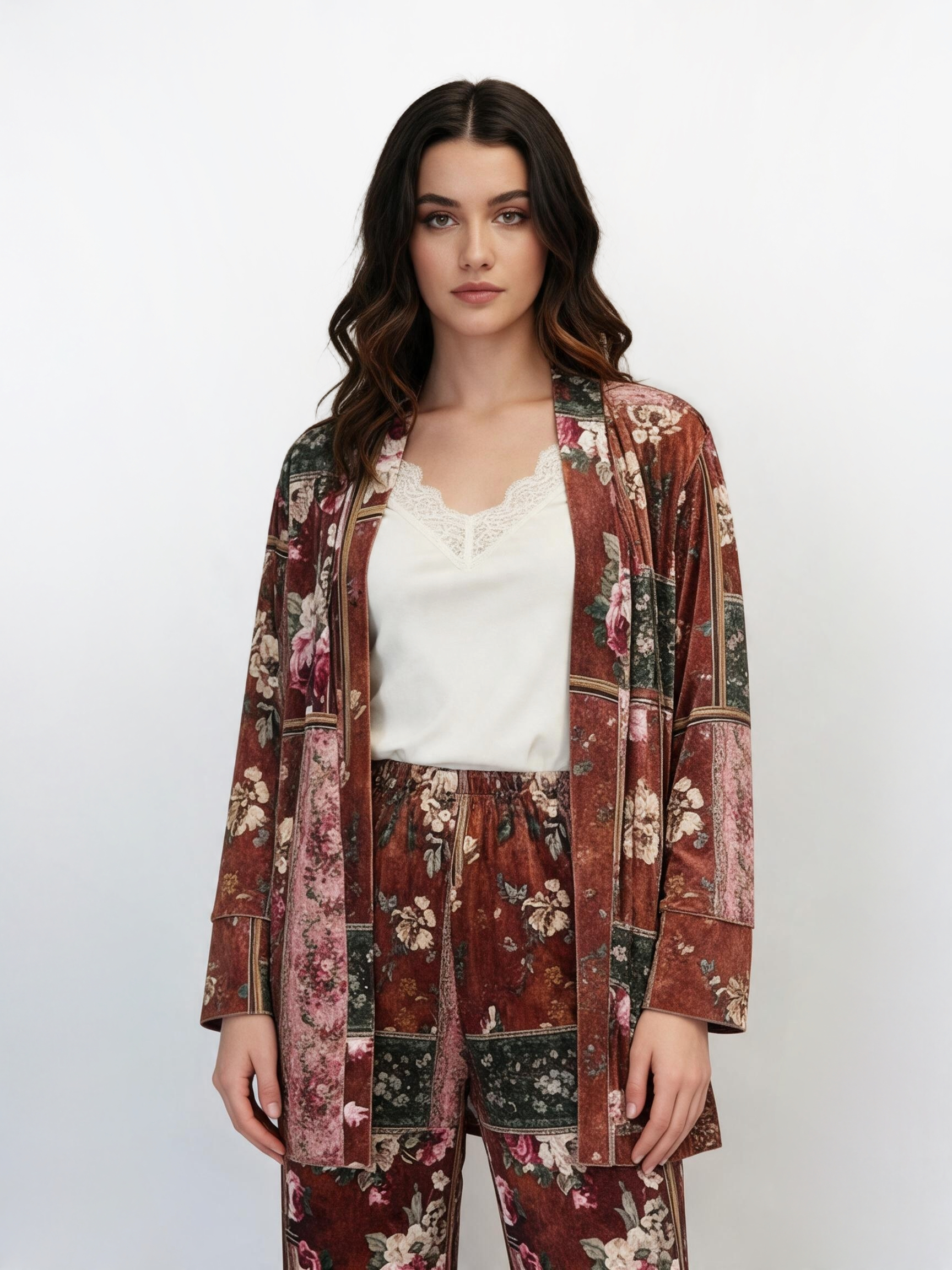 Lässiger Cardigan, gerade Form