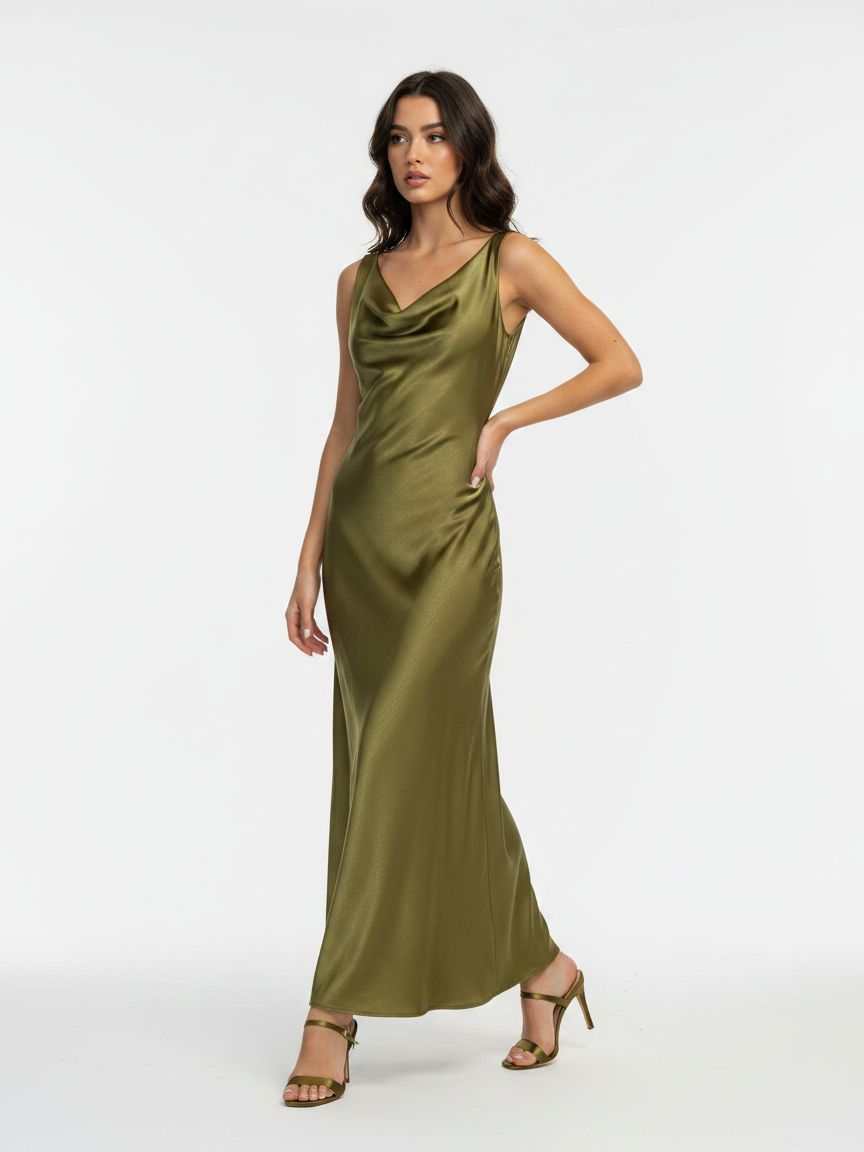 Unterkleid mit Wasserfallausschnitt