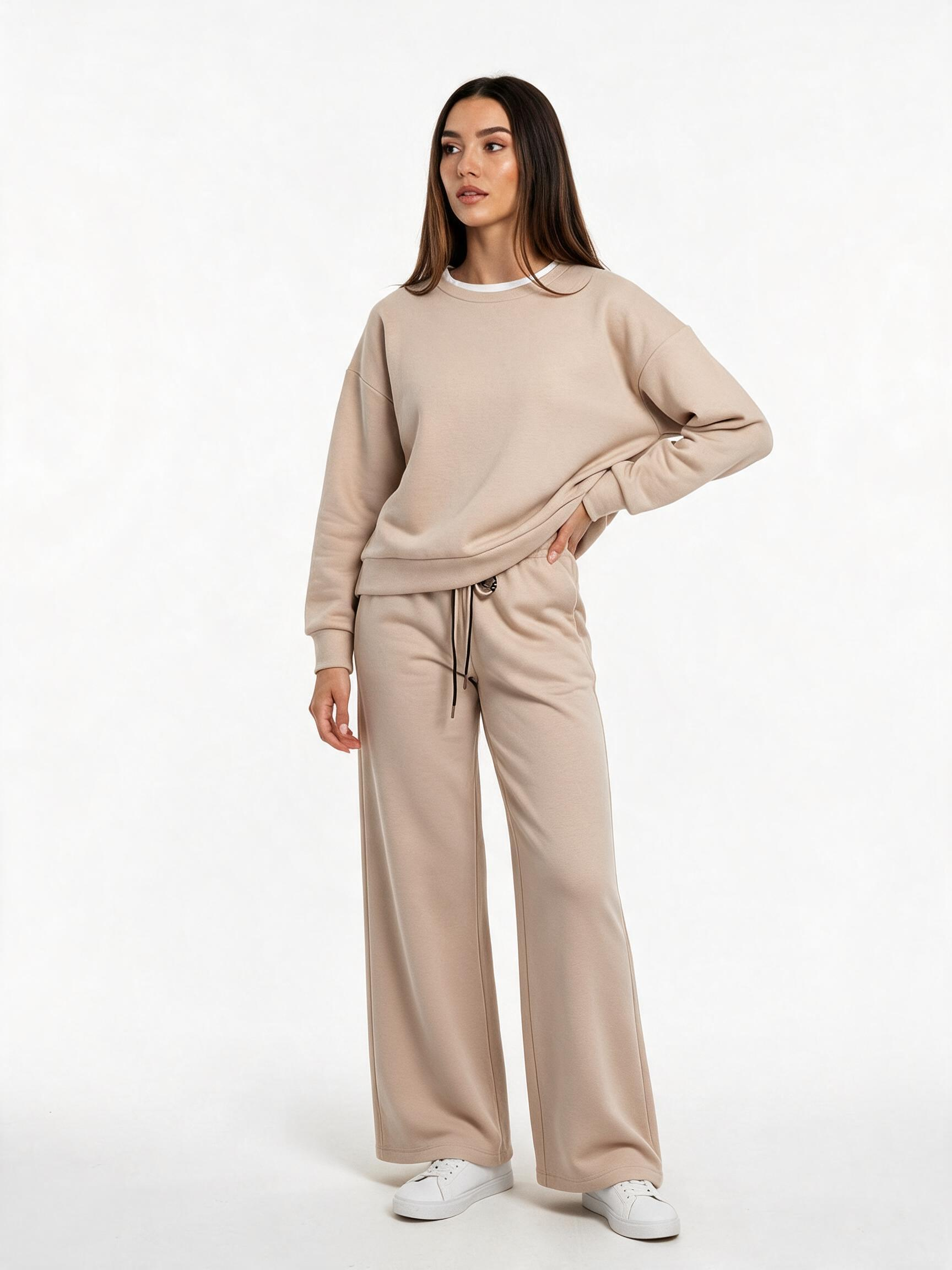Oversize komplet mit Kordeln