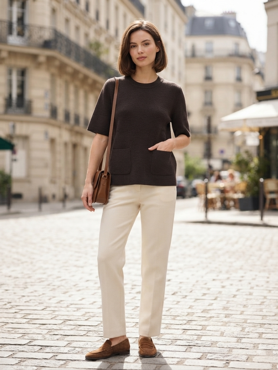 Pullover mit Taschen