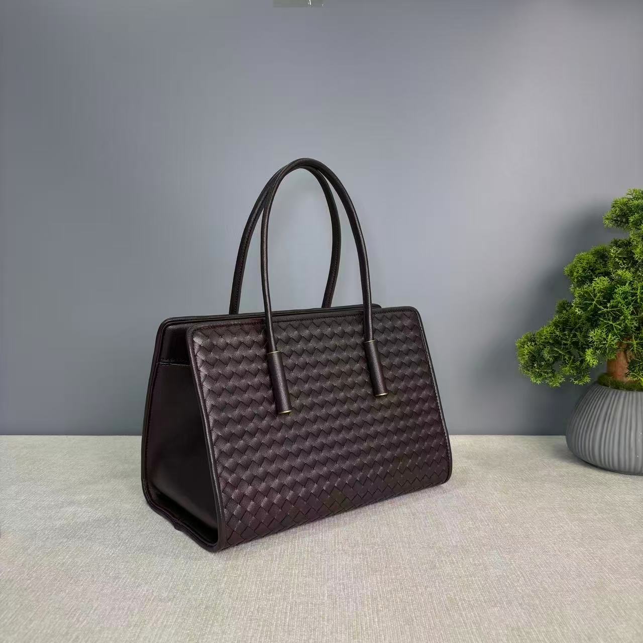 Geflochtene Shopper-Tasche