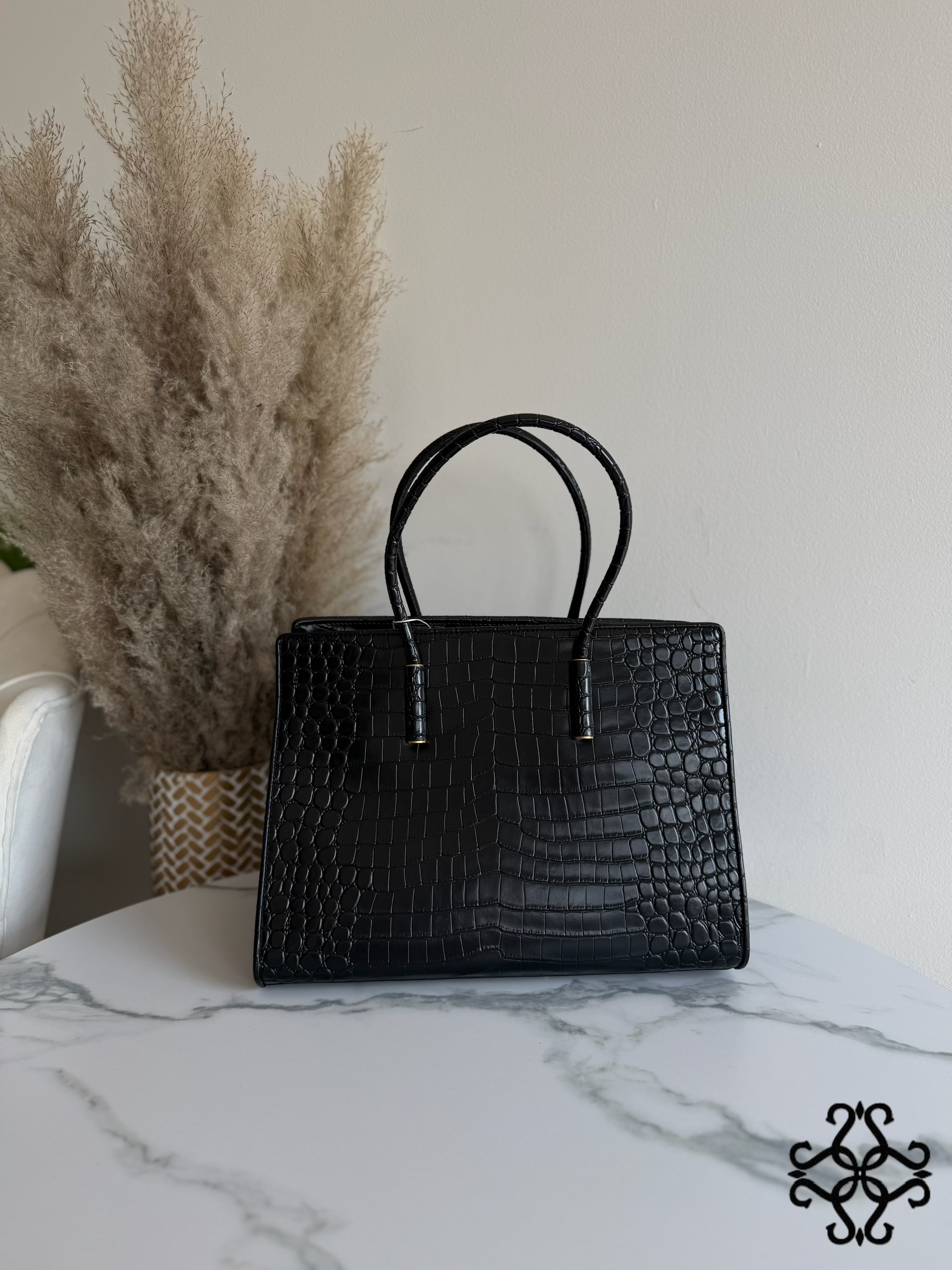 Croco Leder Shopper
