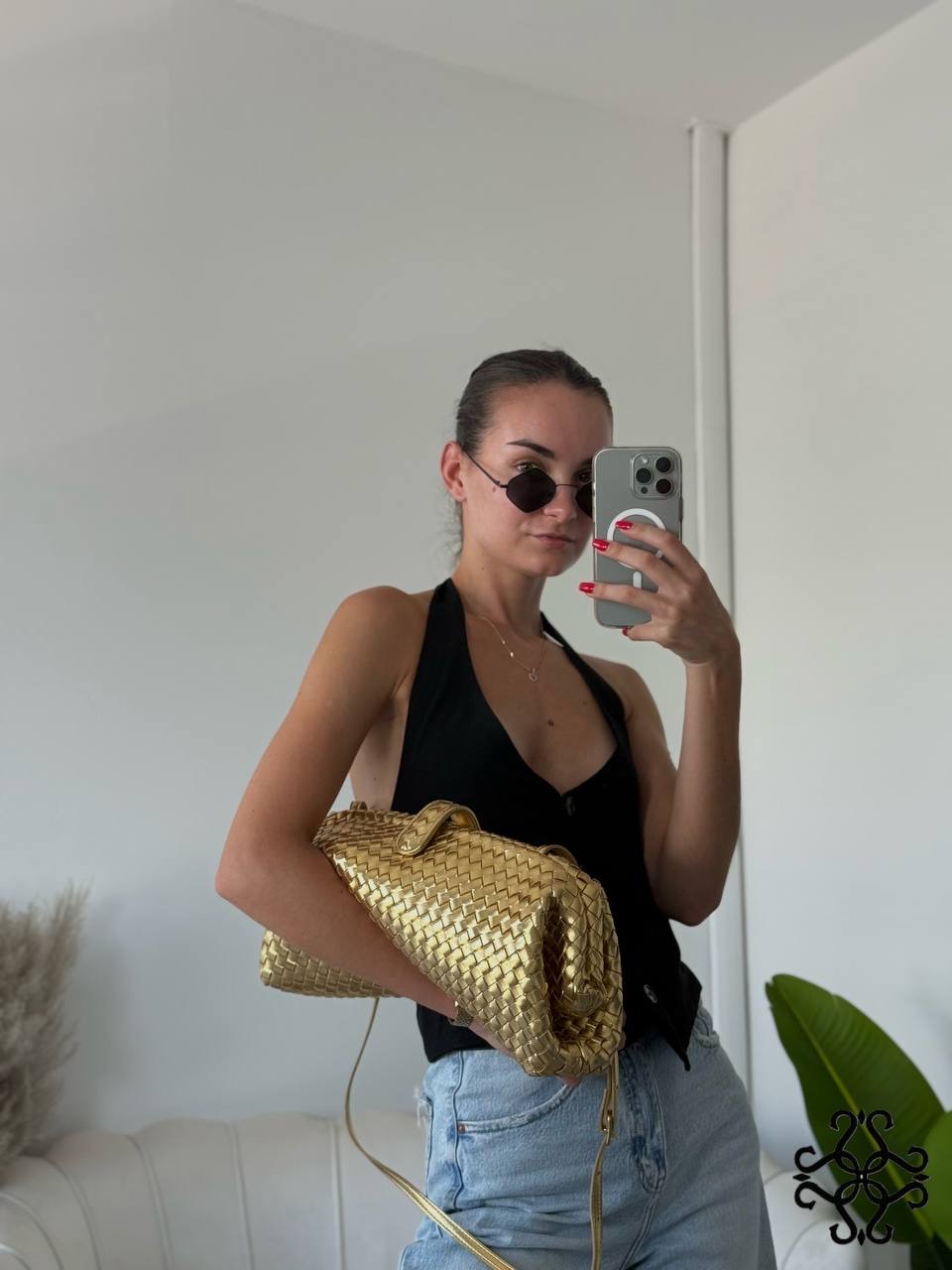 Geflochtenes Envelope-Clutch