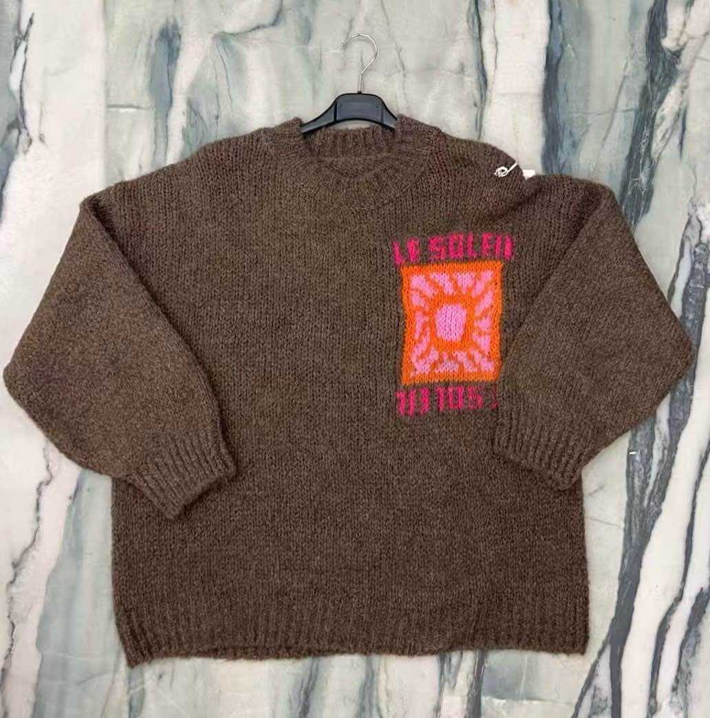 Oversize Pullover mit Schriftzug