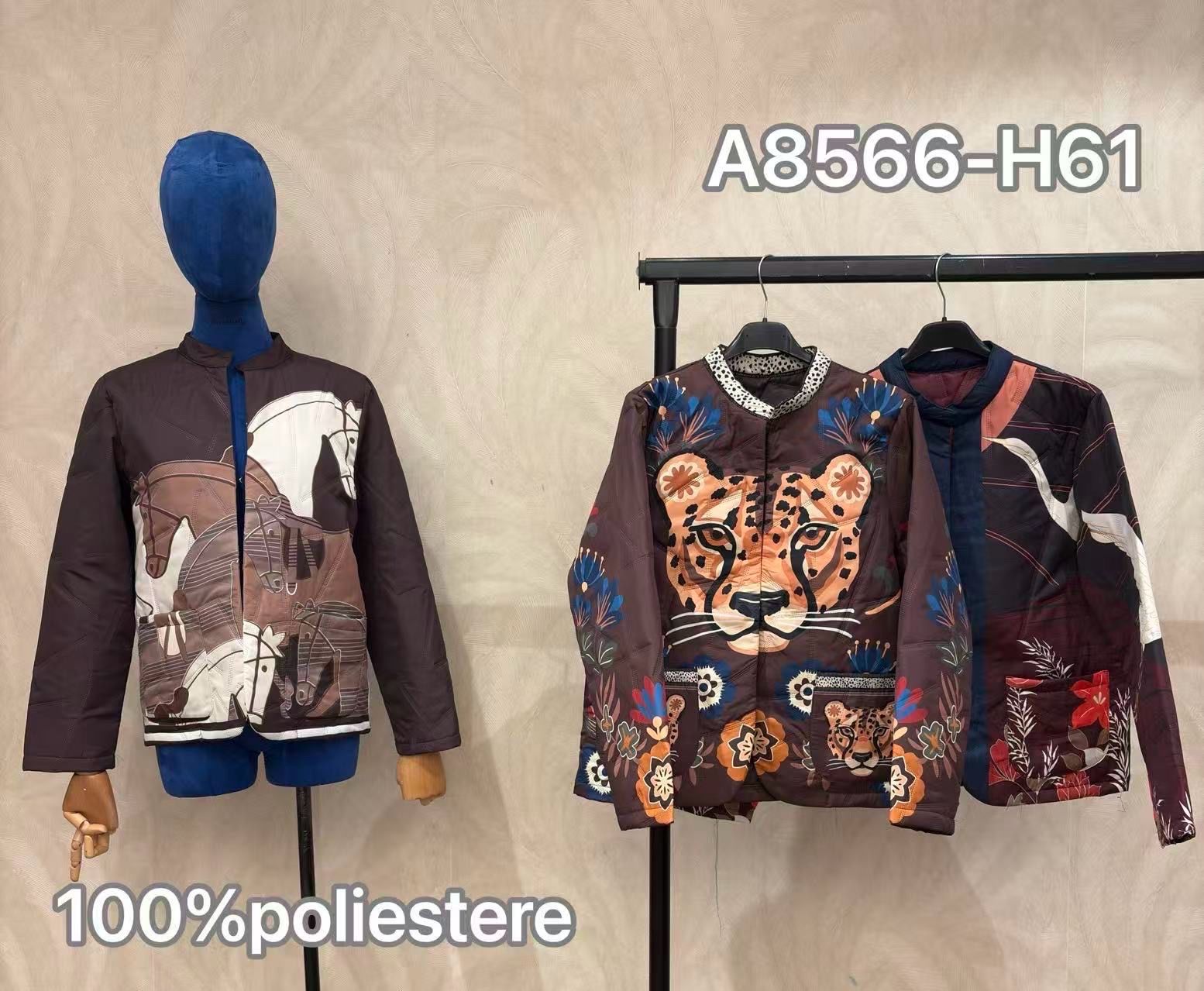 Kurze Steppjacke